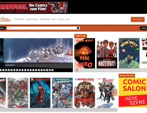 Mycomics.de – Redaktionelle Betreuung