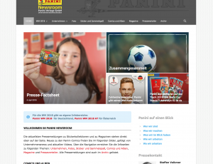 Panininewsroom – Konzept & Webdesign